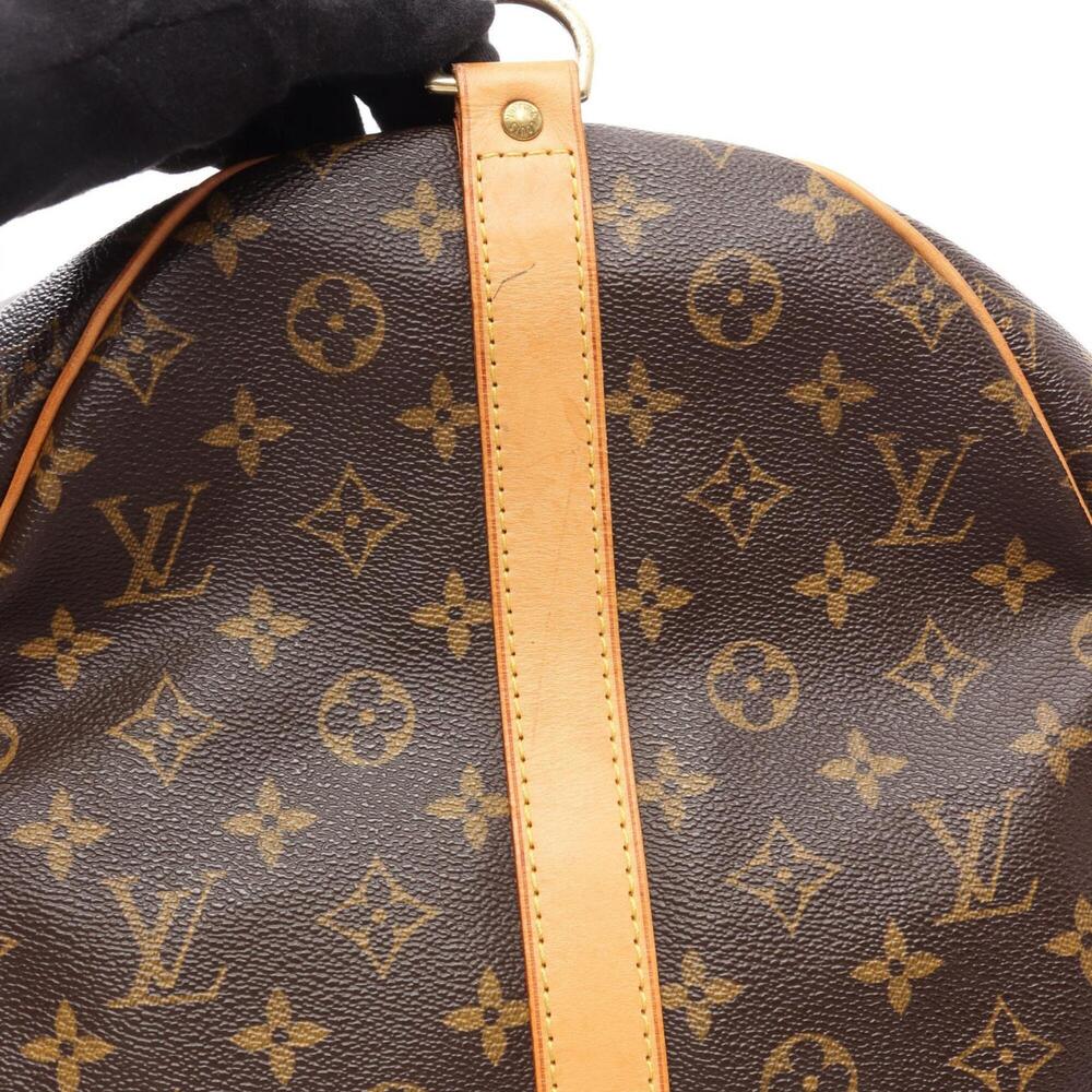 LOUIS VUITTON Brown Monogram Leather Boston Bag - Picture 10 of 15
